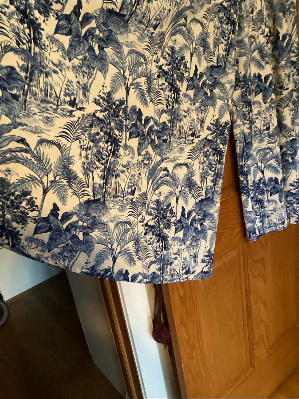 Summer palazzo pants. Side zipper and pockets. - Picture 3 of 4